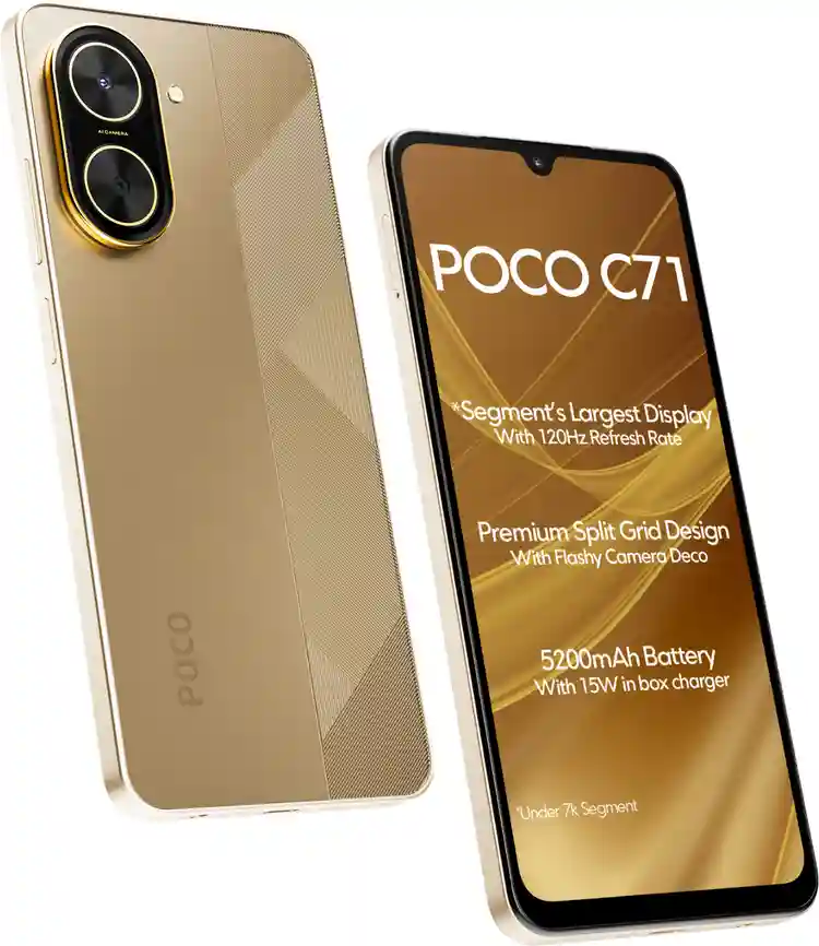 Poco C71 Desert Gold Smartphone - Complete Review